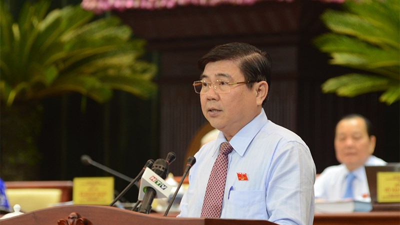 Tiến sĩ kinh tế, tân Chủ tịch UBND TP.HCM Nguyễn Thành Phong - Ảnh: Diệp Đức Minh