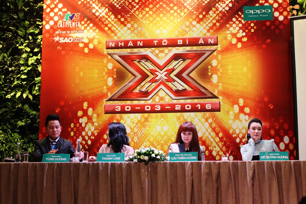 Điểm mới của X-Factor 2016 là khán giả quyết định giám khảo nào sẽ huấn luyện thí sinh - Ảnh: Phan Giang