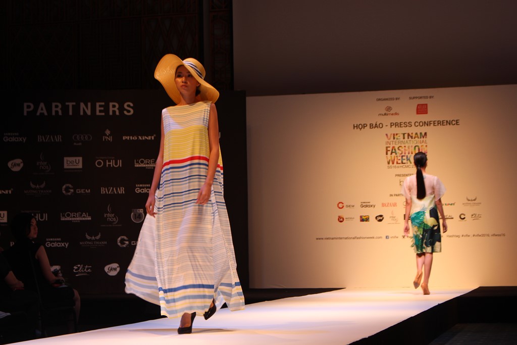 Tuần lễ thời trang quốc tế Việt Nam xuân hè 2016 sẽ được tổ chức tại TP.HCM từ 23 - 26.4 - Ảnh: Phan Giang
