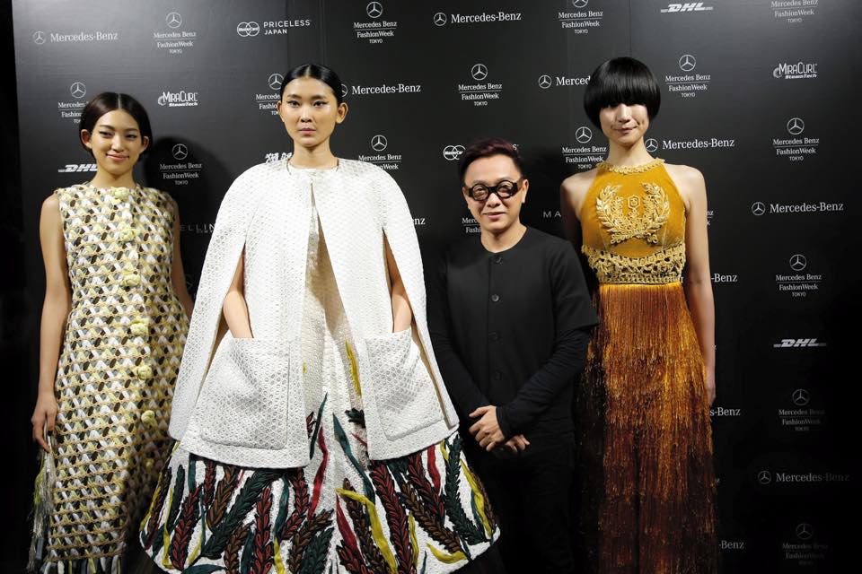 Công Trí tại Tokyo Fashion Week - Ảnh: BTC