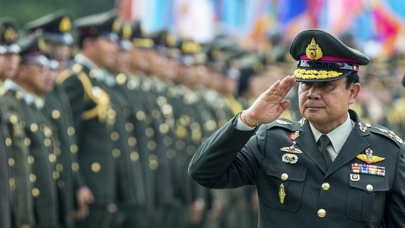 Tướng Prayuth Chan-ocha đã gửi lời chúc mừng cuộc bầu cử ở Myanmar - Ảnh: Reuters