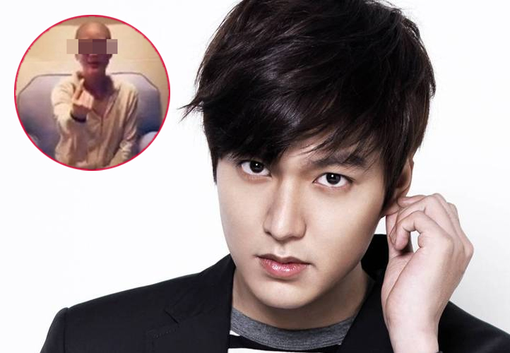 Cô gái cạo trọc đầu vì muốn chứng tỏ sự ủng hộ của mình dành cho Lee Min Ho - Ảnh chụp màn hình All Kpop