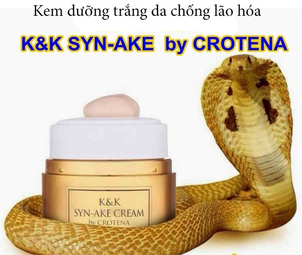 Dưỡng da cùng Crotena Syn-Ake Cream
