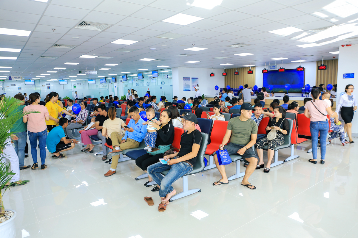 Với gần 90 phòng khám và tiêm, VNVC Đà Nẵng có thể phục vụ 3.000 - 4.000 khách mỗi ngày