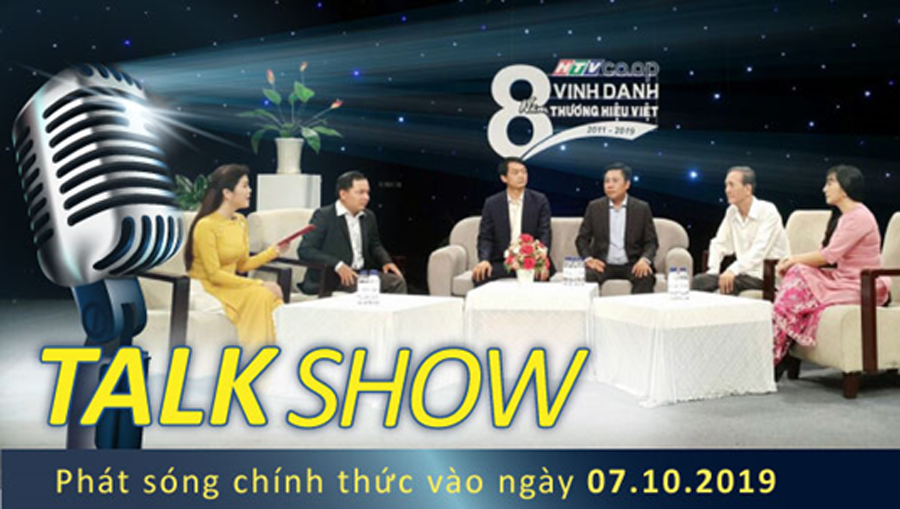 Talkshow HTVCo.op 8 năm Vinh danh thương hiệu Việt