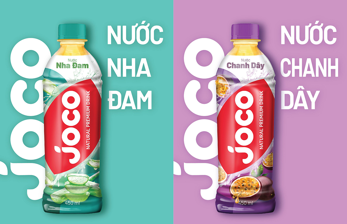 Bộ đôi JOCO Nha Đam và Chanh Dây tươi mát, bổ sung vitamin C cho cơ thể