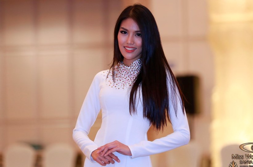 Clip dự thi Hoa hậu nhân ái của Lan Khuê đang tạo được sự chú ý của cả khán giả trong nước và quốc tế - Ảnh: Miss World 