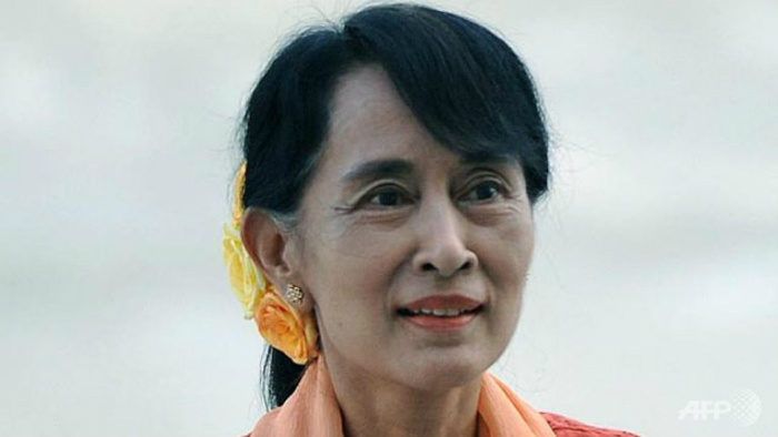 Bà Aung San Suu Kyi trúng cử nghị sĩ quốc hội Myanmar - Ảnh: AFP
