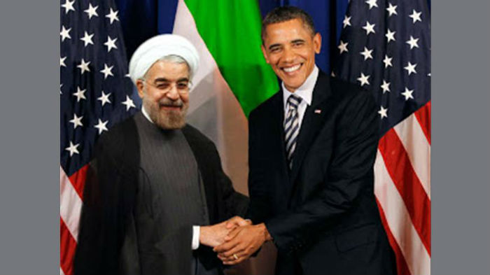 Tổng thống Iran Hassan Rouhani và Tổng thống Mỹ Barack Obama - Ảnh: Reuters