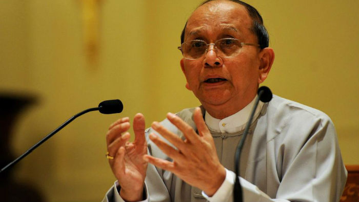 Tổng thống Myanmar, Thein Sein đề nghị một cuộc họp với các đảng chính trị ở nước này vào ngày 15.11 - Ảnh: AFP