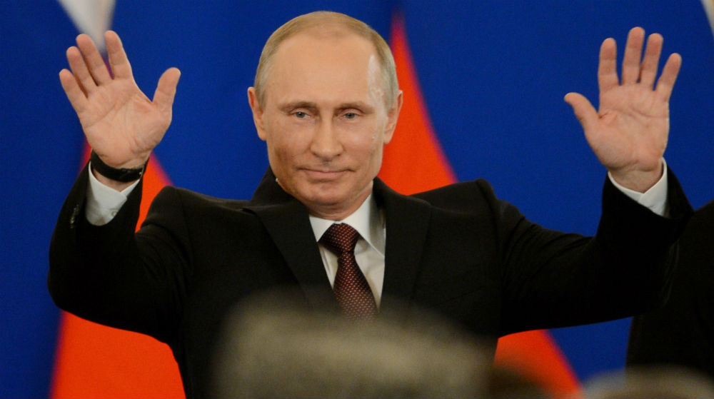 Tổng thống Putin được tạp chí Mỹ Foreign Policy chọn là 1 trong 100 nhà tư tưởng hàng đầu thế giới 2015 - Ảnh: AFP