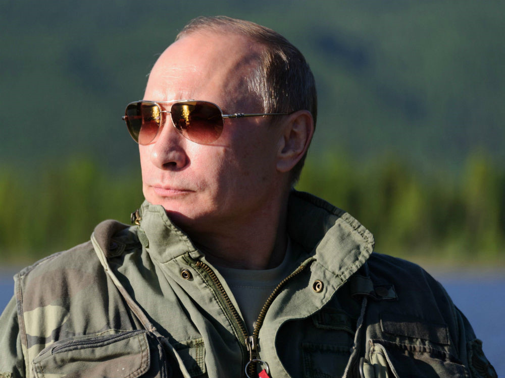 Tổng thống Vladimir Putin được giới truyền thông Nga rất quan tâm - Ảnh: AFP