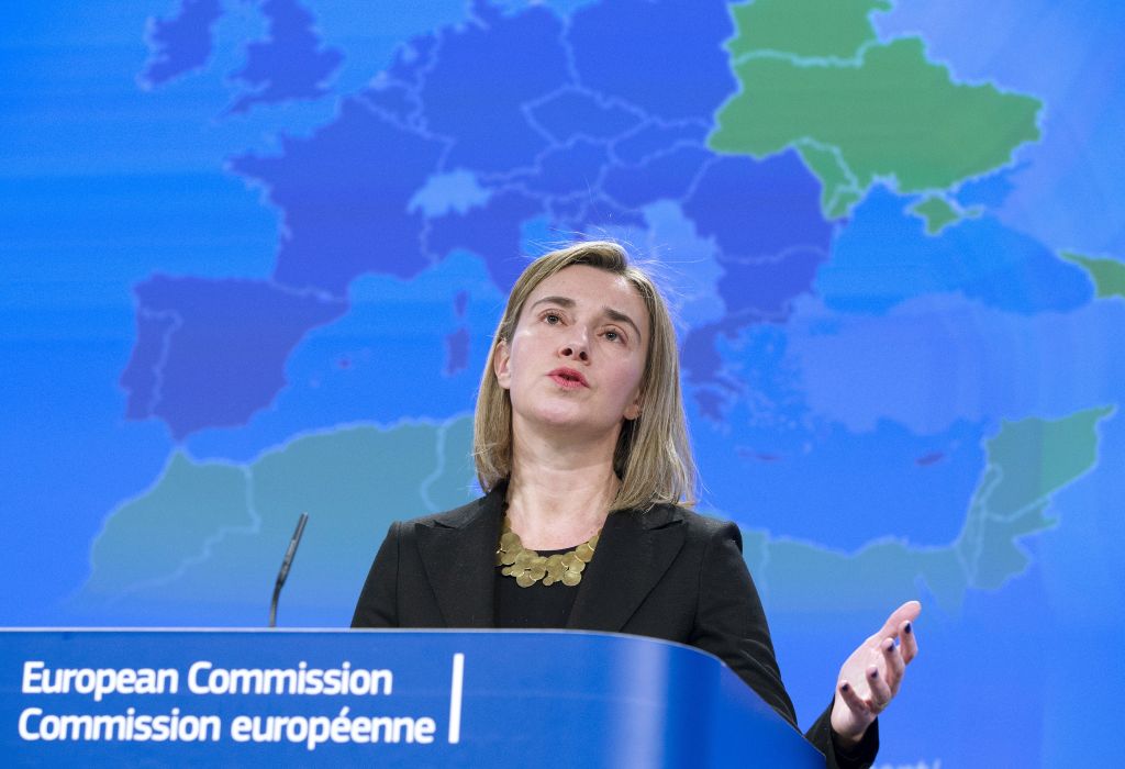 Đại diện cấp cao về chính sách đối ngoại của EU, bà Federica Mogherini - Ảnh: Reuters