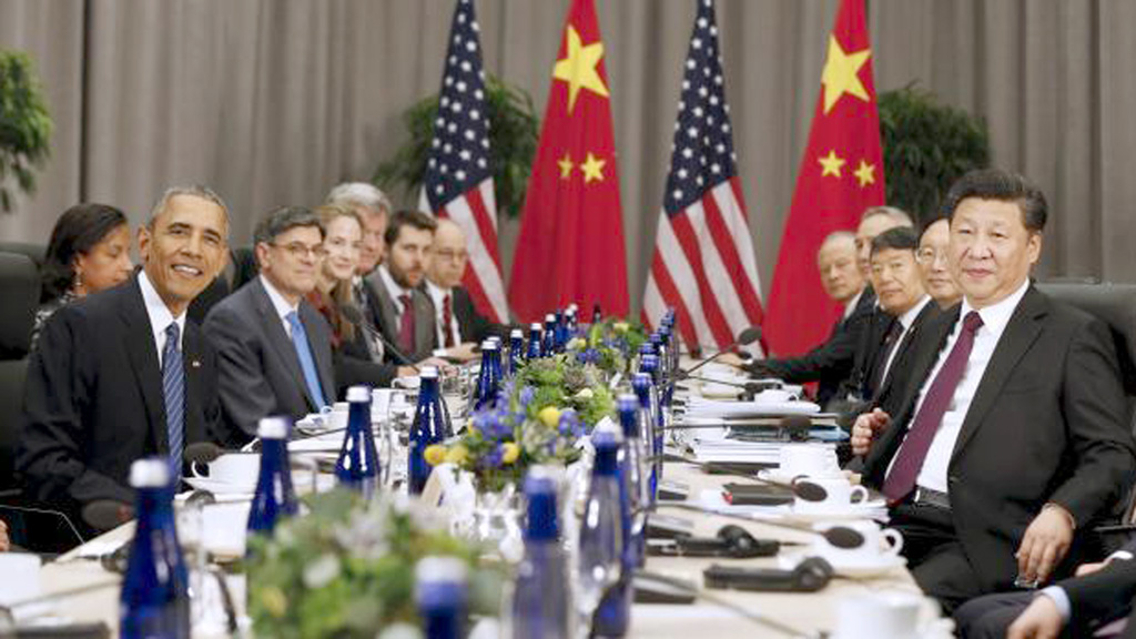 Mỹ và Trung Quốc đã thông qua tuyên bố chung về hợp tác an ninh hạt nhân, nhân Hội nghị thượng đỉnh về an ninh hạt nhân tại Washington ngày 31.3 - Ảnh: Reuters