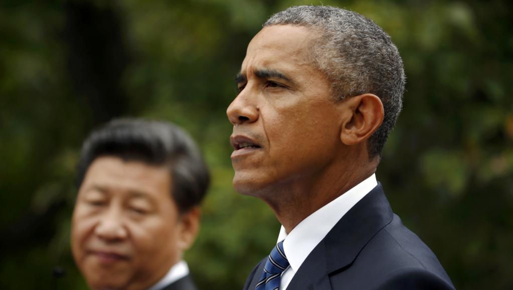 Tổng thống Mỹ Obama đề cập vấn đề Biển Đông trong cuộc gặp Chủ tịch Trung Quốc Tập Cận Bình ngày 31.3.2016 - Ảnh minh hoạ: Reuters