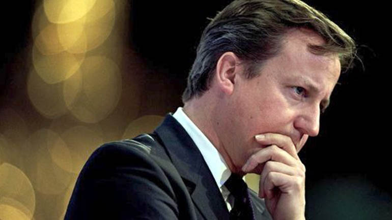 Thủ tướng Anh David Cameron từng hưởng lợi từ quỹ đầu tư ở Panama - Ảnh: AFP