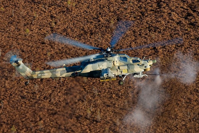Trực thăng tấn công Mi-28N của Nga - Ảnh: Tập đoàn Trực thăng Nga
