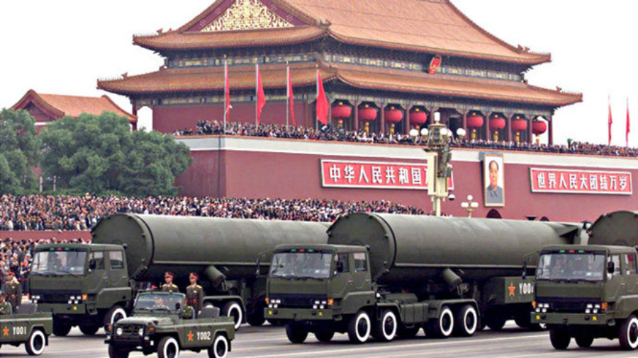 Tên lửa đạn đạo liên lục địa DF-31 của Trung Quốc - Ảnh: Reuters