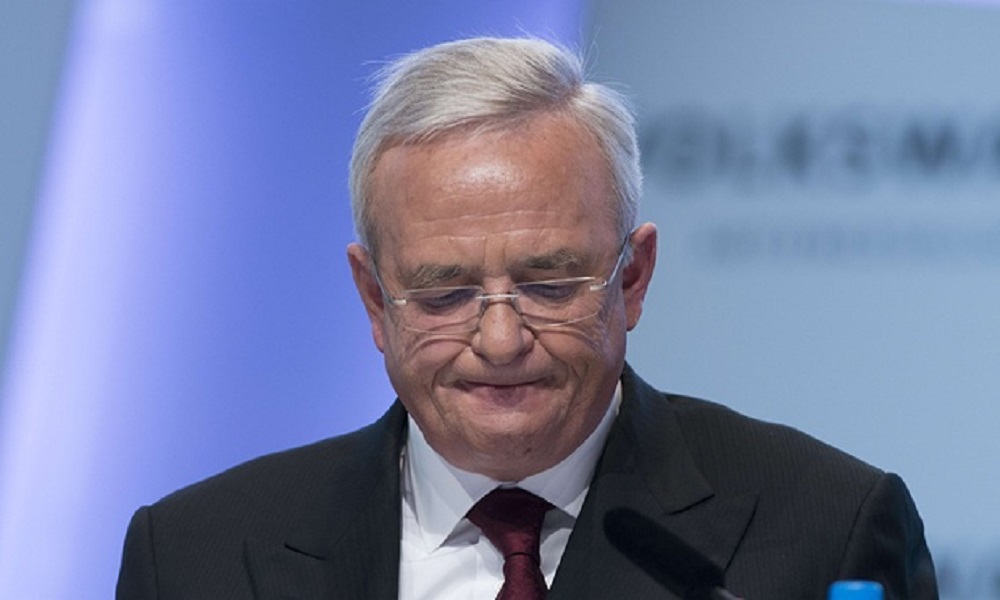 Cựu CEO hãng Volkswagen, ông Martin Winterkorn - Ảnh: AFP