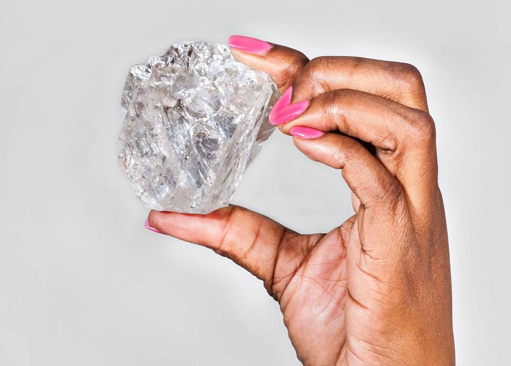 Viên kim cương lớn nhất từng được phát hiện trong hơn 100 năm qua - Ảnh: Portland Communications