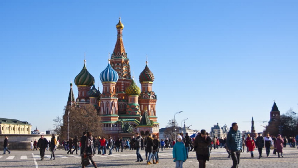 Quảng trường Đỏ ở thành phố Moscow  - Ảnh Shutterstock 