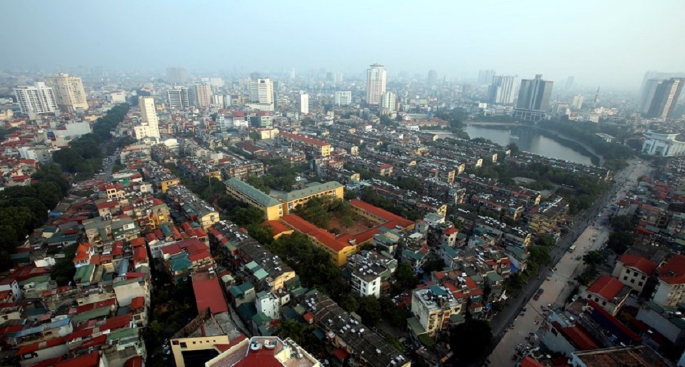 Quang cảnh Hà Nội nhìn từ trên cao - Ảnh: Reuters