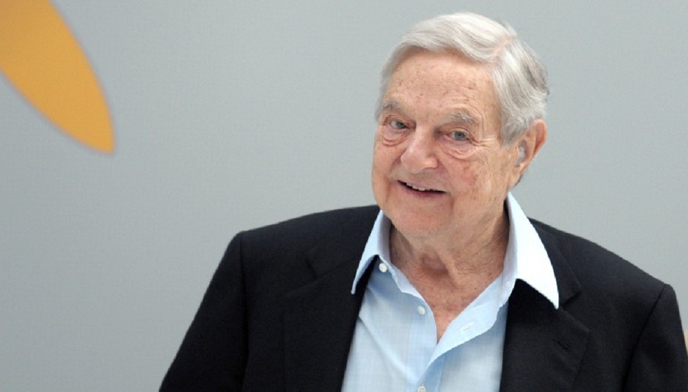 Tỉ phú George Soros, 'thiên tài bán khống' - Ảnh: AFP