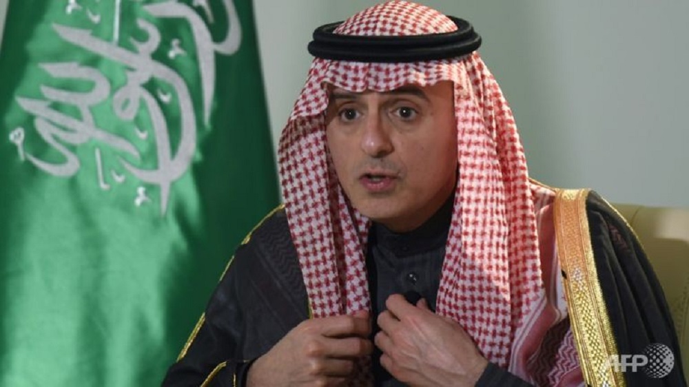 Bộ trưởng Ngoại giao Ả Rập Xê Út Adel al-Jubeir - Ảnh: AFP