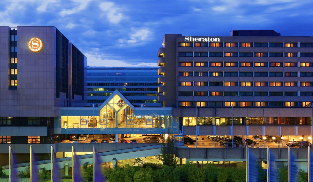 Khách sạn Sheraton ở thành phố Frankfurt (Đức) - Ảnh: sheratonfrankfurtairport.com