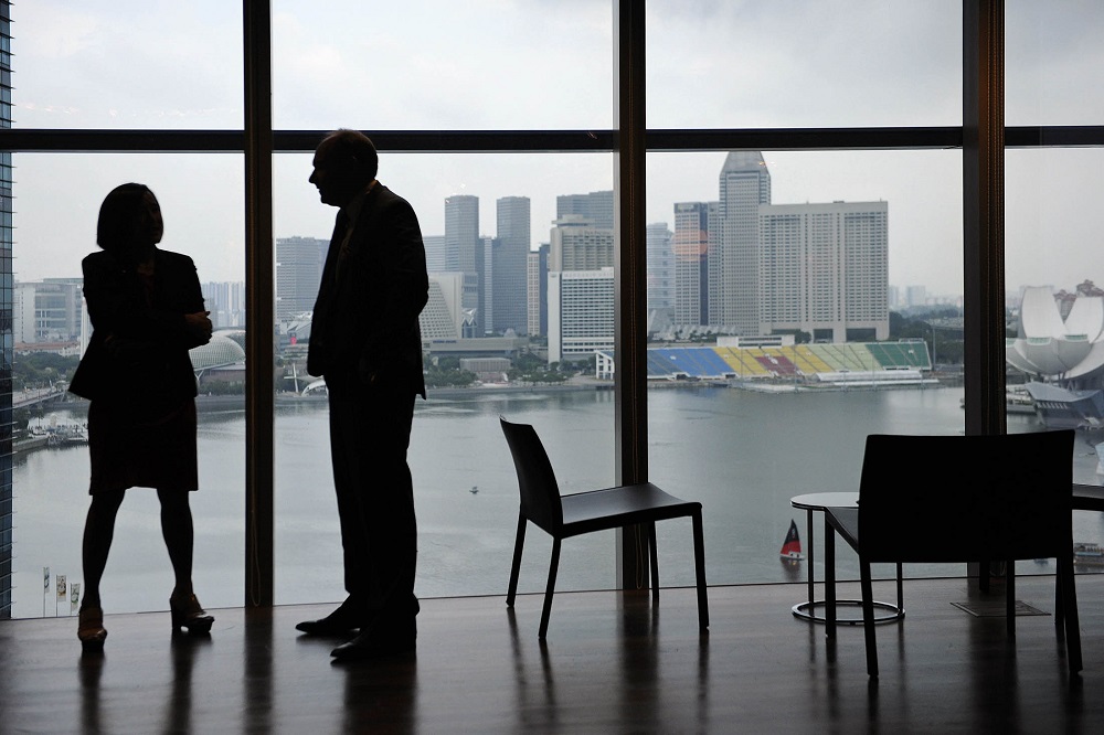 Singapore vừa soán ngôi Hồng Kông, trở thành trung tâm tài chính lớn thứ ba thế giới - Ảnh: Bloomberg