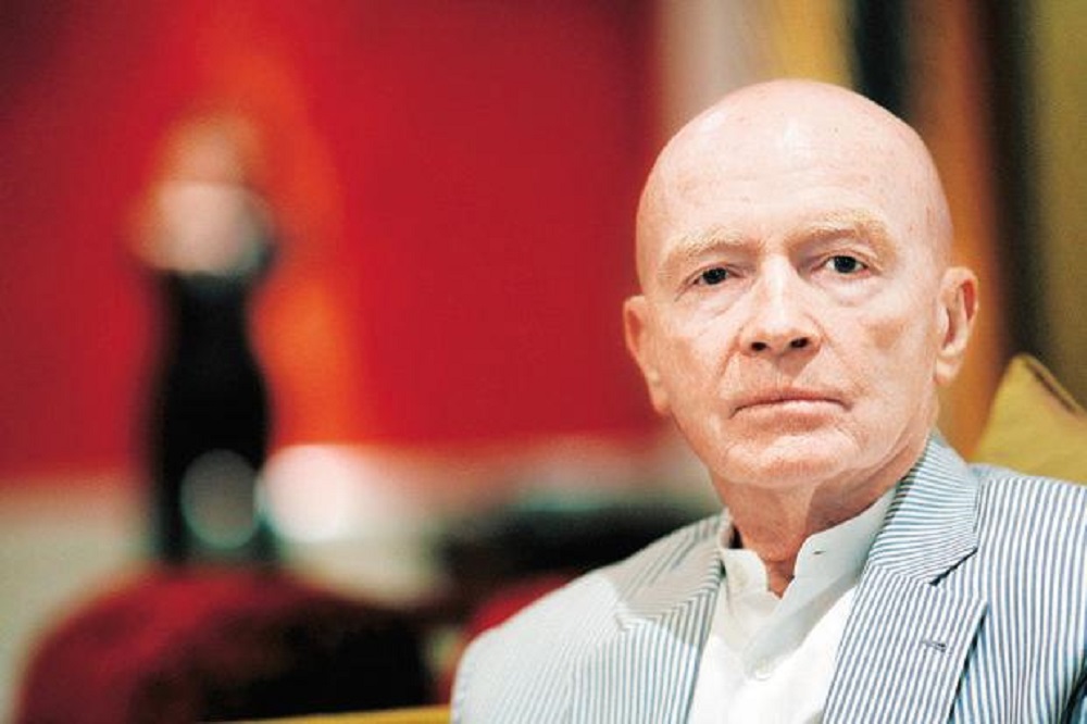 Chủ tịch hãng Templeton Emerging Markets Mark Mobius - Ảnh: Bloomberg