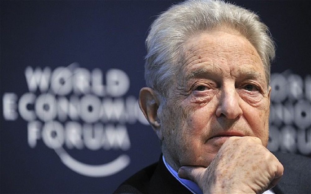 Tỉ phú đầu tư George Soros - Ảnh: AFP