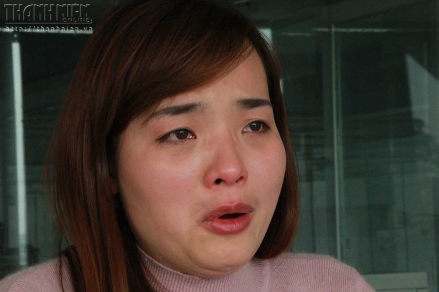 Chị Lê Thanh Hiền rất thất vọng khi vẫn chưa tìm thấy mẹ đẻ của mình - Ảnh: Lê Nam