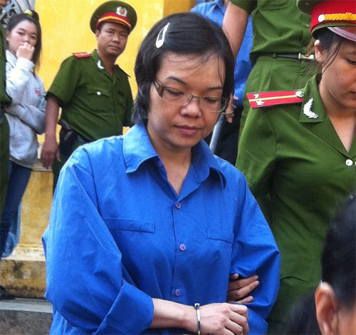 Huyền Như tại phiên xử ngày 16.12
