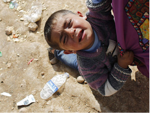 IS huấn luyện trẻ em thành chiến binh (hình minh họa) - Ảnh: Reuters