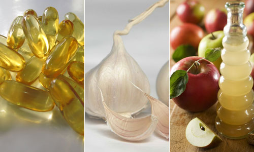 Dầu cá, tỏi, giấm táo... giúp hạn chế các bệnh nhiễm nấm - Ảnh: Đ.N.Thạch - Shutterstock - Hạ Huy