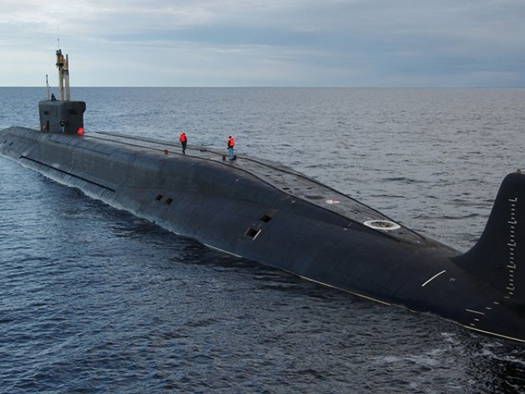 Tàu ngầm hạt nhân là vũ khí lợi hại của Nga - Ảnh: The Moscow Times