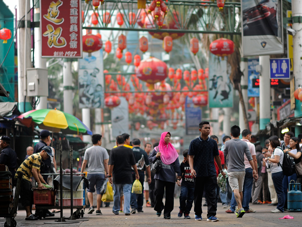 Khu phố Tàu ở Kuala Lumpur - Ảnh: The Malaysian Insider