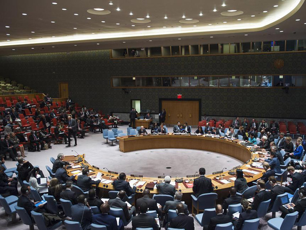 Một cuộc họp của HĐBA Liên Hiệp Quốc - Ảnh: LHQ