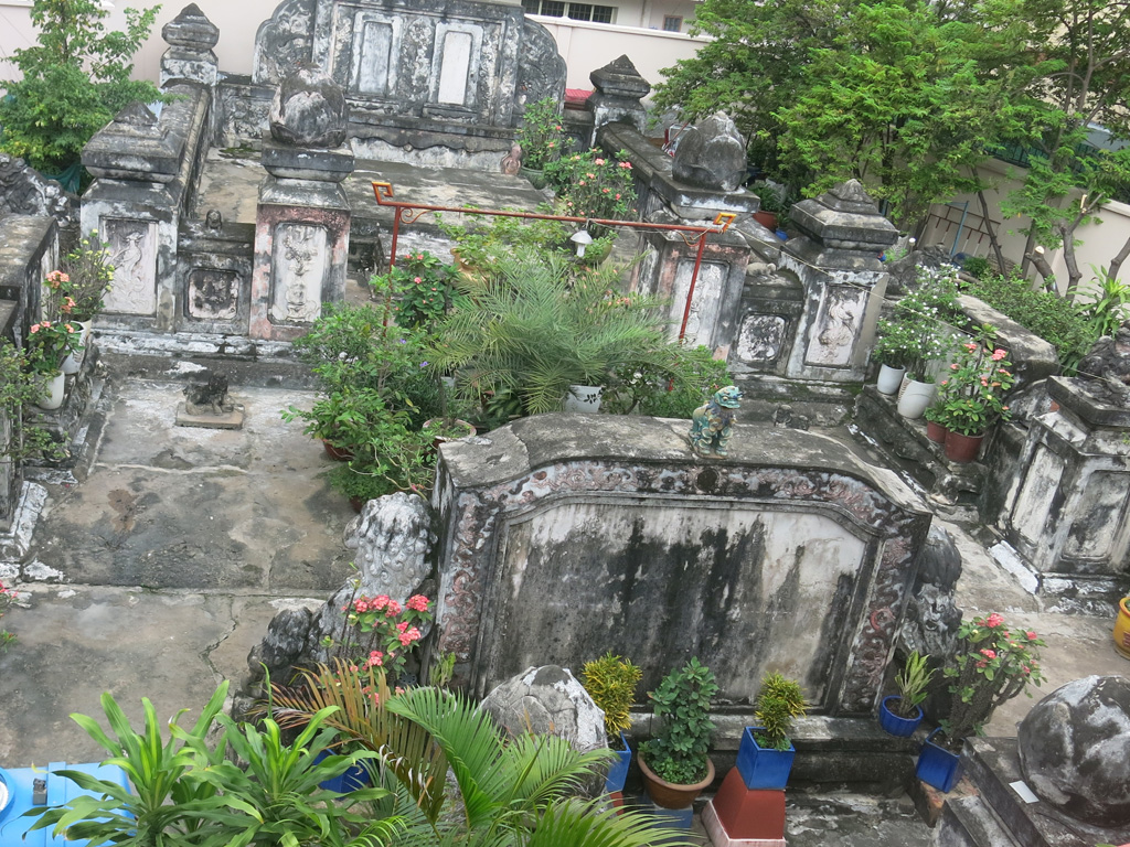 Toàn cảnh khu mộ Quận công Võ Di Nguy - Ảnh: H.Đ.N