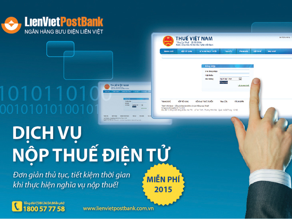 LienVietPostBank đang nỗ lực đẩy mạnh mảng dịch vụ điện tử phục vụ khách hàng - Ảnh: T.P