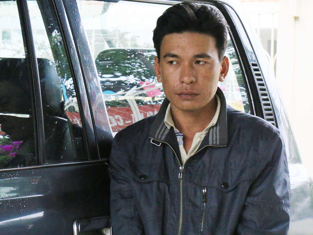 Tài xế gây tai nạn rồi lái xe bỏ trốn - Ảnh: Lâm Viên