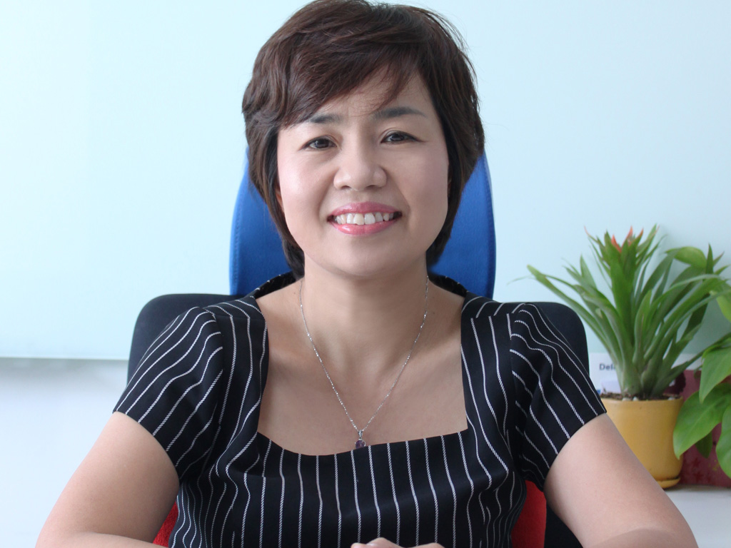 Bà Phan Nguyên Nhật Thảo - Giám đốc Nhân sự công ty TNHH Amway Việt Nam
