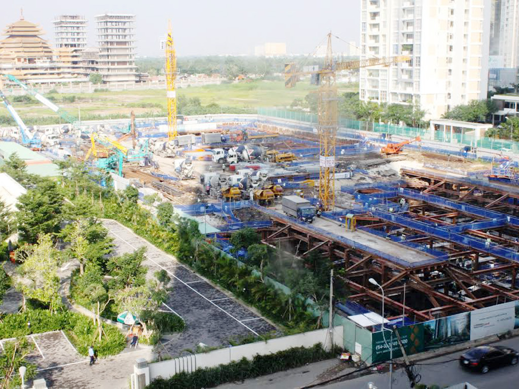 Cung cấp 3,800 m3 bê tông khối lớn tại công trình Estella Heights tại Quận 2, Thành Phố Hồ Chí Minh