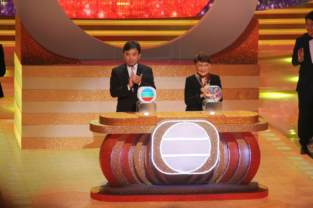 Lãnh đạo TVB phát biểu tại chương trình sinh nhật lần thứ 48 của đài