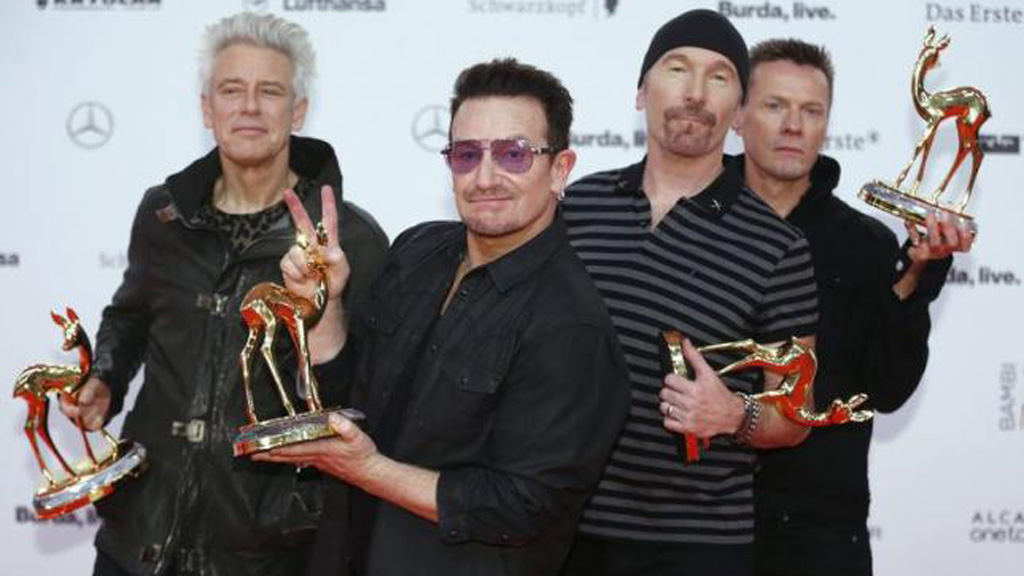 Ban nhạc U2 - Ảnh: Reuters