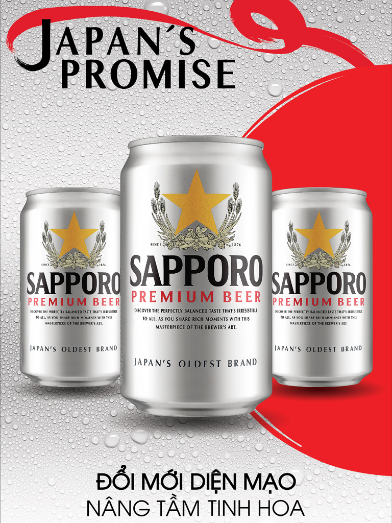 SAPPORO: Đổi mới diện mạo, nâng tầm thưởng lãm