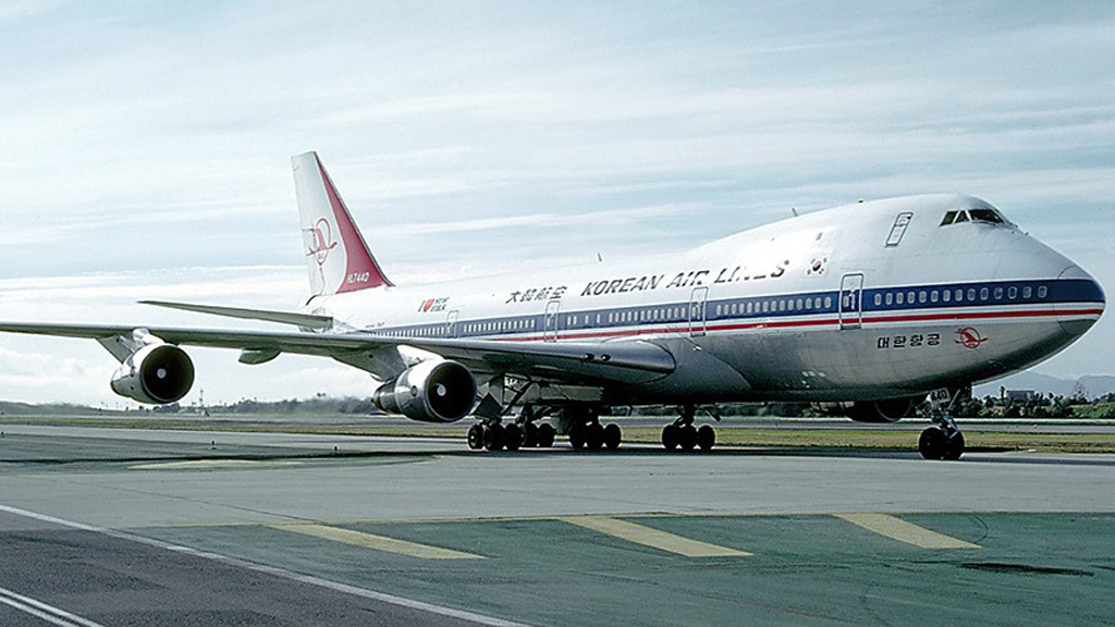 Máy bay gặp nạn là một chiếc Boeing-747 của Korean Air - Ảnh: Reuters