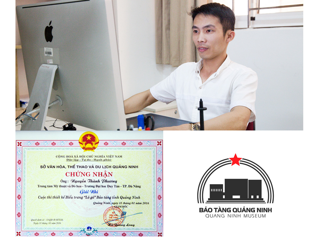 Nguyễn Thành Phương và Logo đoạt giải Nhì