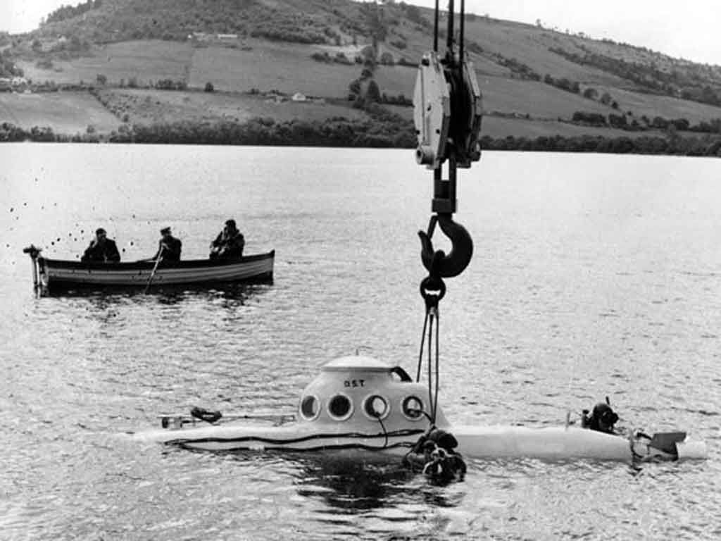 Một vụ truy tìm thủy quái Nessie ở hồ Loch Ness - Ảnh chụp màn hình Daily Star
